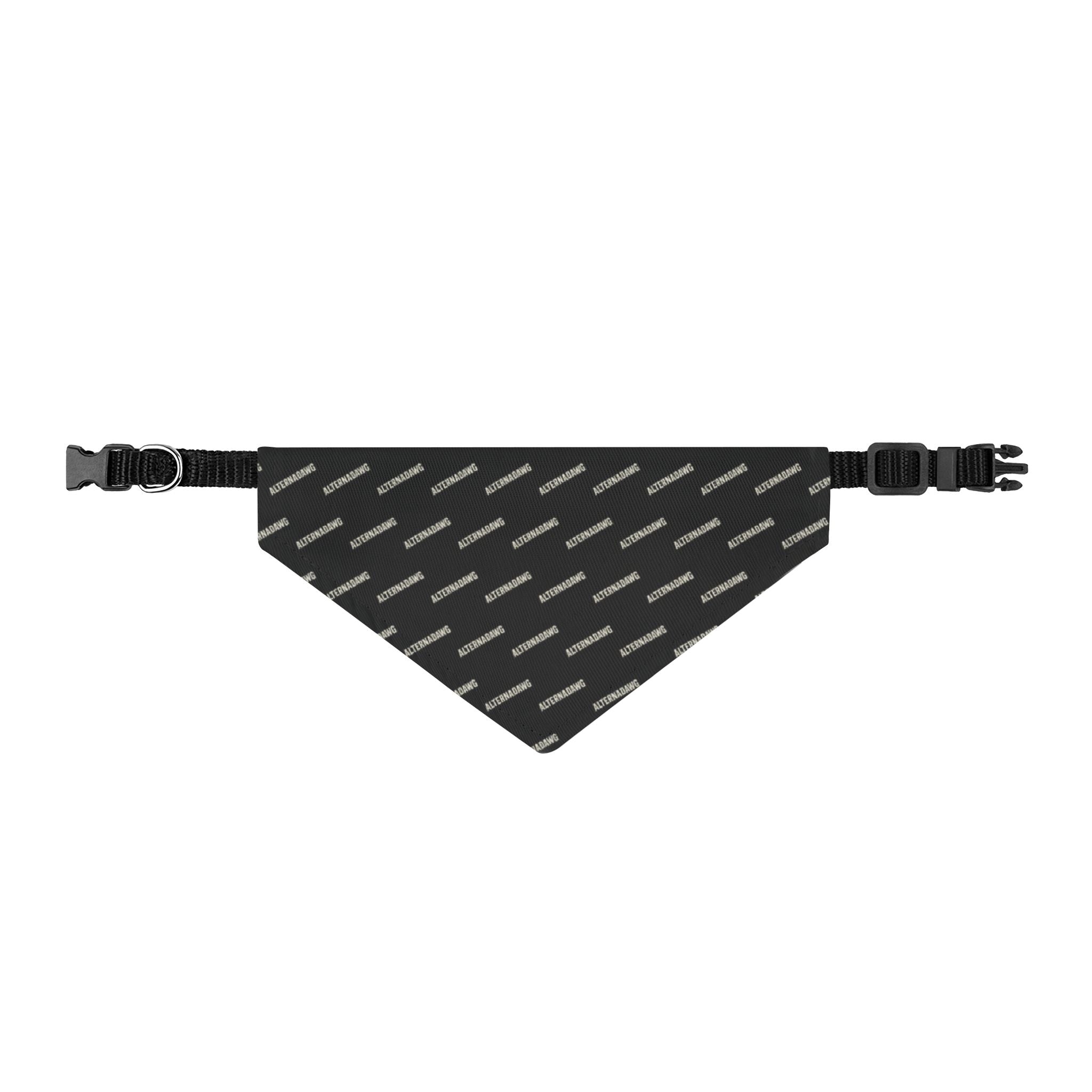 Clip-On Pet Bandana — ALTERNADAWG - BLACK