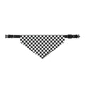 Clip-On Pet Bandana — Checkerboard