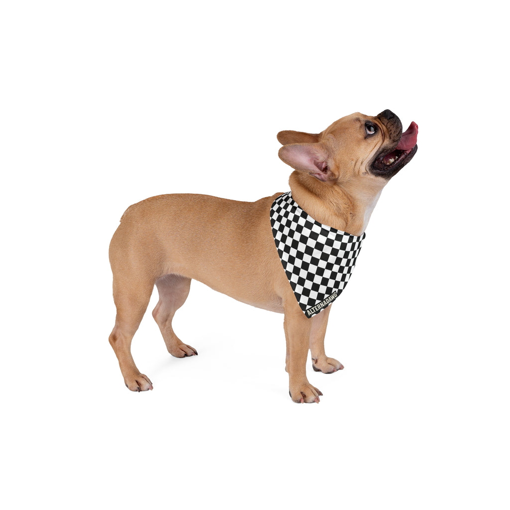 ALTERNADAWG Checkered Pet Bandana