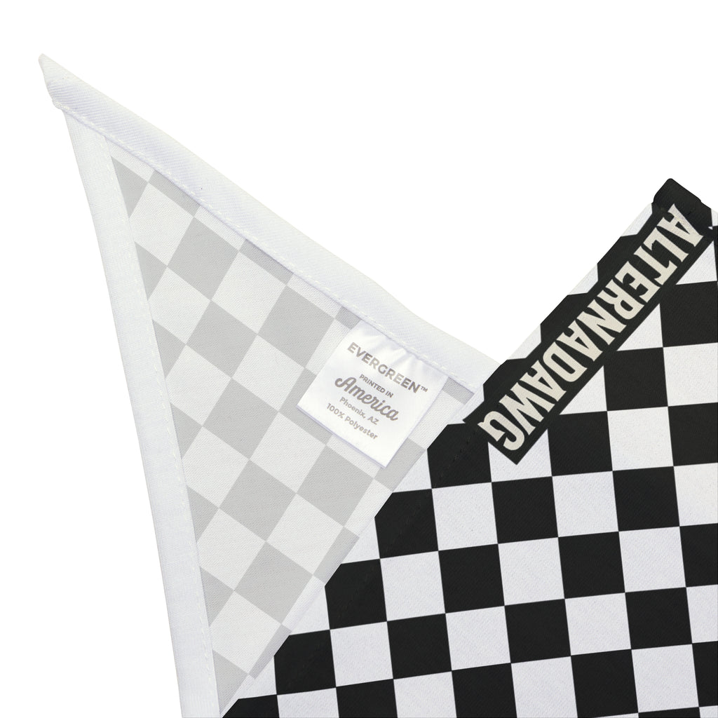 ALTERNADAWG Checkered Pet Bandana