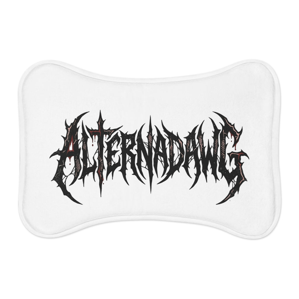 ALTERNADAWG Metal Logo Feeding Mat