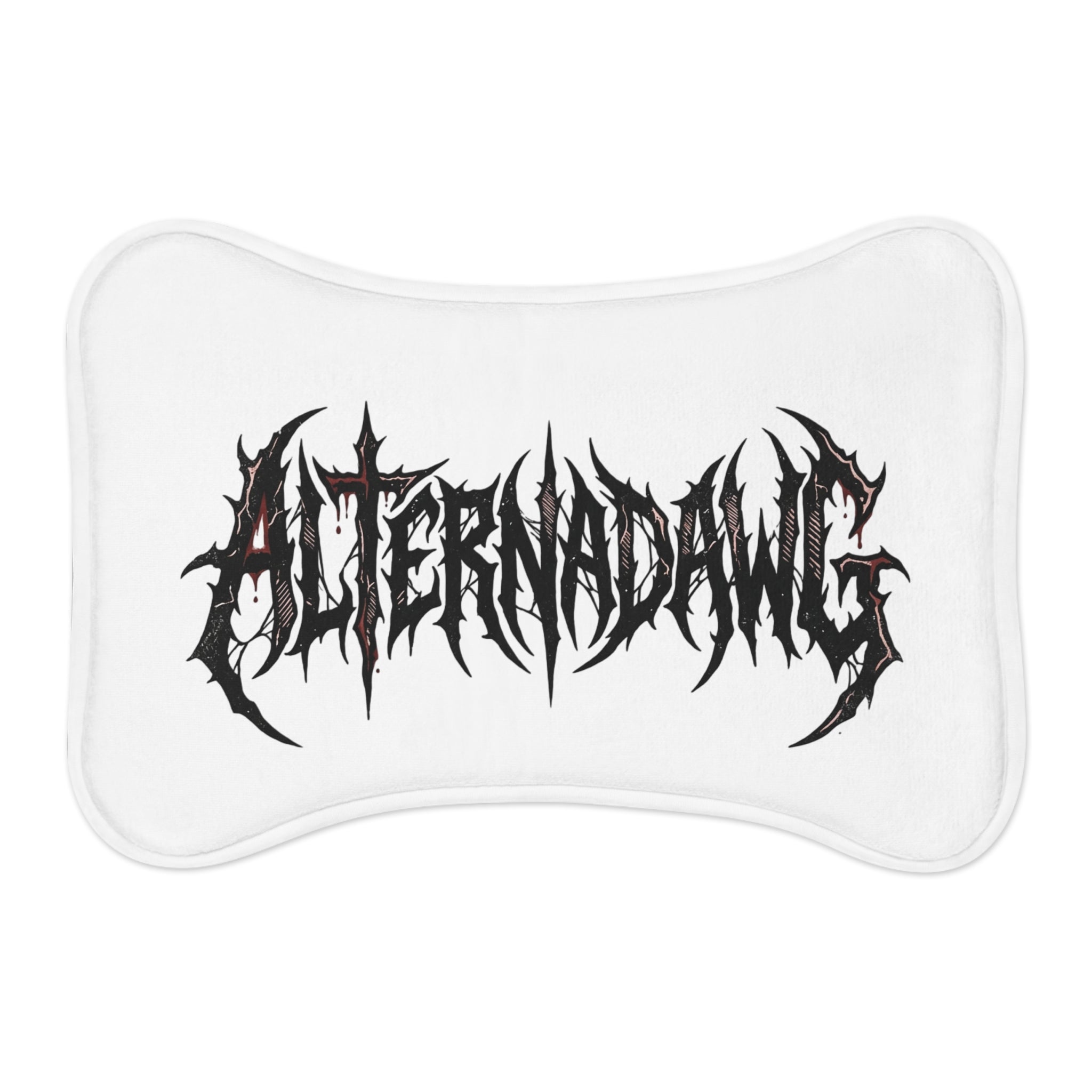 ALTERNADAWG Metal Logo Feeding Mat