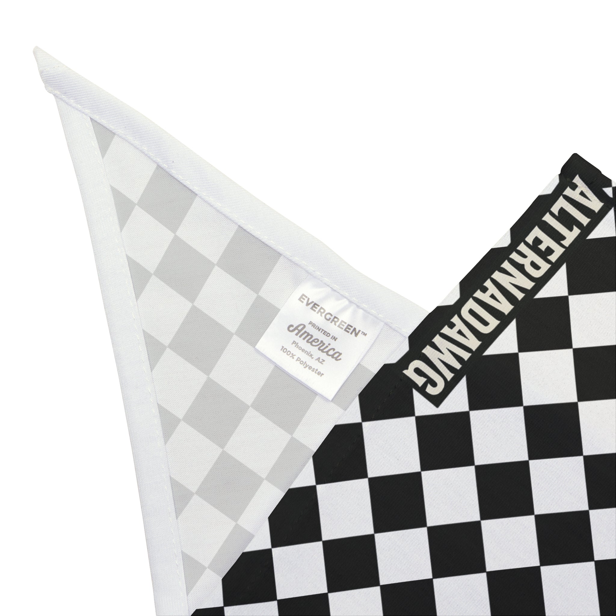 ALTERNADAWG Checkered Pet Bandana
