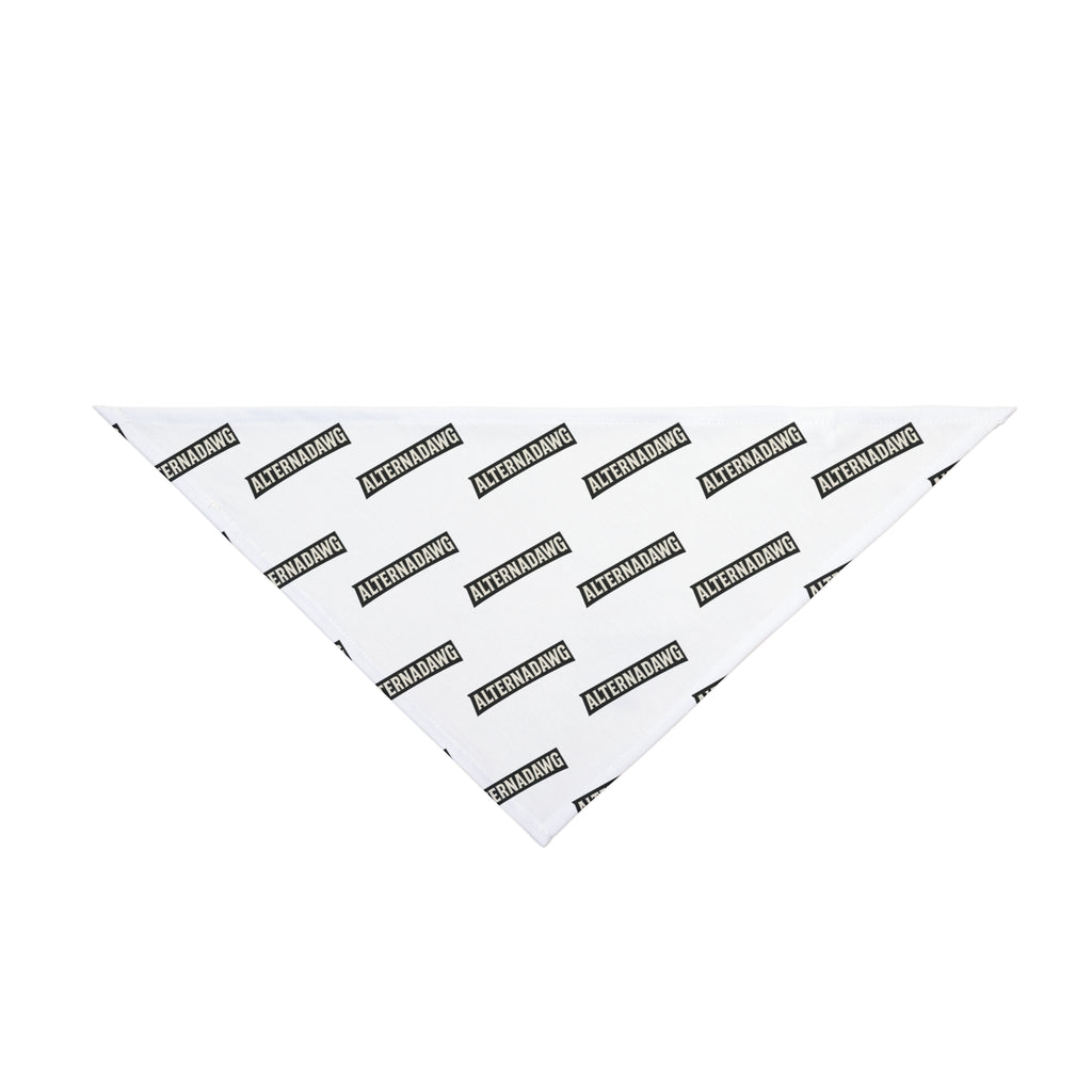 Pet Bandana — ALTERNADAWG - WHITE