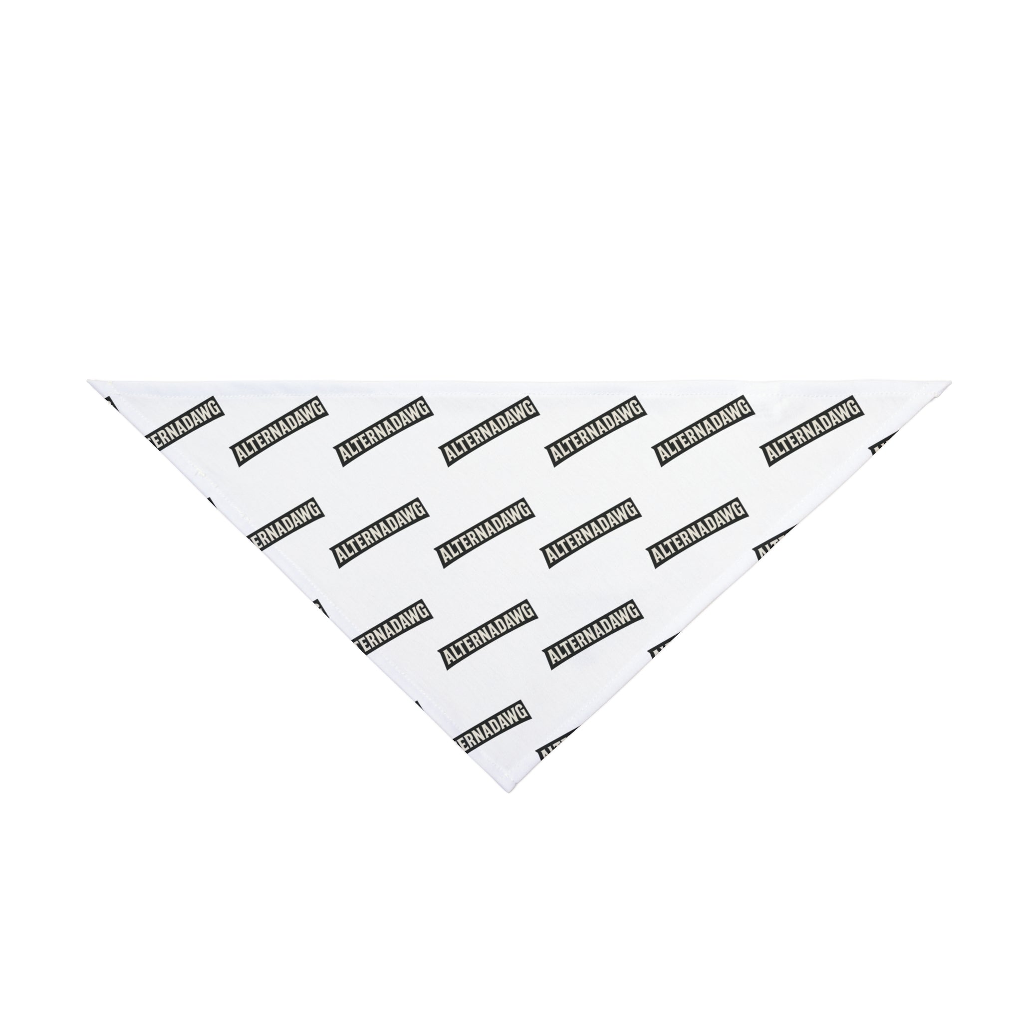 Pet Bandana — ALTERNADAWG - WHITE